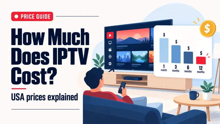 How much IPTV costs in the USA, by plan length