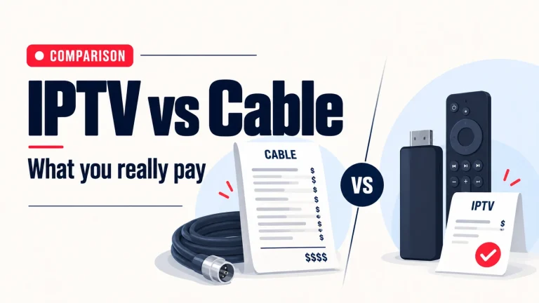 IPTV vs cable: comparing what you really pay