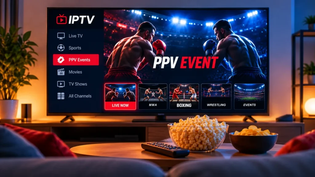 IPTV with PPV events explained