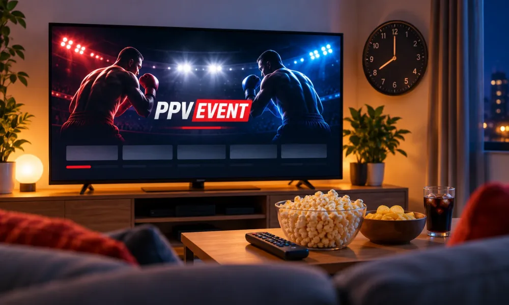 Getting ready to watch PPV on IPTV